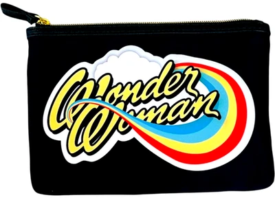 LONDON SOHO New York Wonder Woman Clutch Make Up Cosmetic Bag - Image 1 of 4