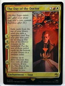 The Day of the Doctor (Surge Foil) Doctor Who, Magic the Gathering, MTG (726) - Picture 1 of 1