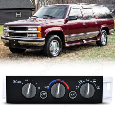 A/C Climate Control Switch For 1996 1997 1998 1999 Chevrolet K1500 Suburban - Image 1 of 4