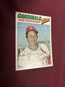 1977 Topps #229 Don Kessinger casi nuevo/casi nuevo+ - Imagen 1 de 2