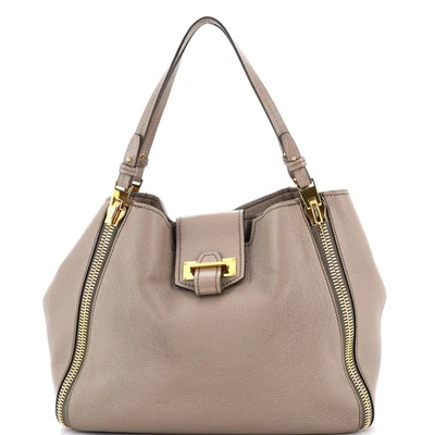 Bolso de Mano Tom Ford Sedgwick Cremallera Cuero Mediano Foto 1 de 4