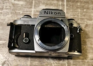 VINTAGE NICON FG 35MM SLR FILM CAMERA - BODY ONLY UNTESTED - Picture 1 of 5