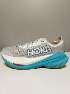 Scarpe da corsa Hoka One One donna Mach X 2 1155120 FCO bianche sneakers US 8,5 B - Foto 1 di 13