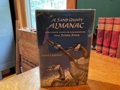 Aldo Leopold~A SAND COUNTY ALMANAC 1949*Enlarged First Edition/Print 1966*CLEAN! - Image 1 of 4