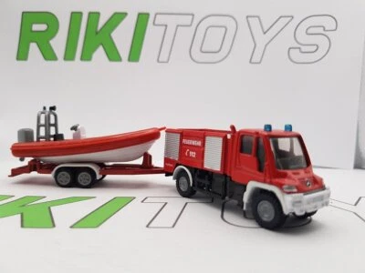 Mercedes Unimog Feuerwehr Siku 1/87 - Immagine 1 di 2