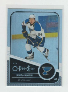 11/12 OPC St. Louis Blues Nikita Nikitin Rainbow Foil card #111 - Picture 1 of 2