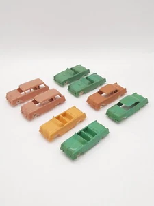 8 Vintage F & F Mold and Die Works Plastic Promo Cars Mixed Colors Model Cars - Picture 1 of 12