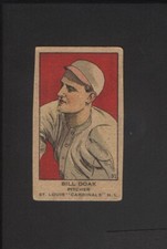 1920 W514 Baseball Strip Card #51 Bill Doak St Louis Cardinals
