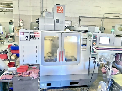 HAAS VF-2 CNC Vertical Machining Center, 4th Axis, CNC Mill, Clean & One Owner - Image 1 of 4