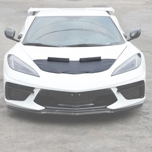 Front Hood Cover Engine End Bra Protector For Corvette C8 2020-2024 Z06 Cover - Picture 1 of 16
