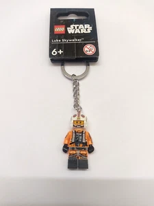 Porte clé LEGO STAR WARS 854288 ¤ LUKE SKYWALKER (Pilot) ¤Minifig Keychain¤ NEUF - Imagen 1 de 2