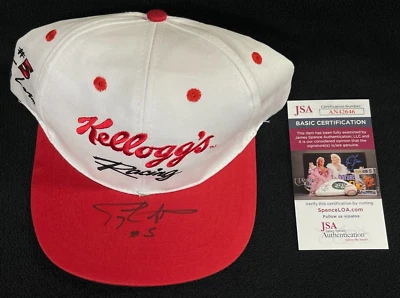 Terry Labonte Signed NASCAR Kellogg's Racing Hat #1 JSA COA - Image 1 of 2