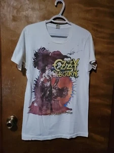 Vintage Ozzy Osborne The Ultimate Sin T-shirt 1986 - Picture 1 of 8