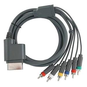 Component HDTV Video & RCA Stereo AV Cable For Xbox - Picture 1 of 3