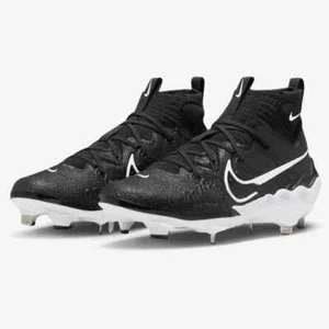 Nike Alpha Huarache NXT Black White Baseball Cleats DJ6517-001 Select Sz - Picture 1 of 10