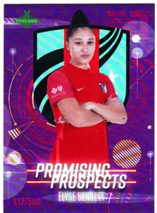 2022 Parkside NWSL Promising Prospect HOBBY ISSUE ONLY #12 ELYSE BENNETT #/500 - Picture 1 of 1