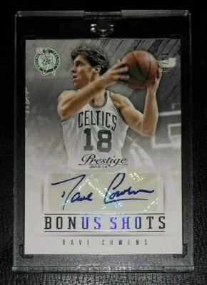 DAVE COWENS 2013-14 Prestige "BONUS SHOTS" AUTOGRAPH AUTO, SER #d 10/10 - SSP! - Image 1 of 3