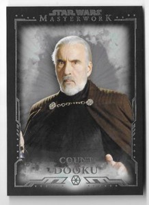 2015 Topps Star Wars Masterwork Base Card #17 Count Dooku
