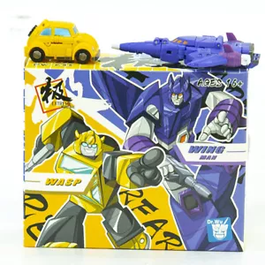 Dr Wu Customs DW-E35 Wingman Cyclonus DW-E34 Wasp Bee Action Figure toy in stock - Picture 1 of 23