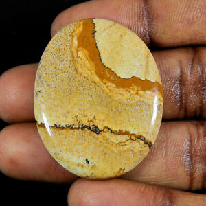 57Cts. Natural Picture Jasper Oval cabcohon Loose Gemstone O801