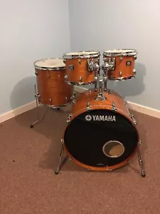 Yamaha Oak Custom Shell Pack In Natural Oak Finish - Picture 1 of 8