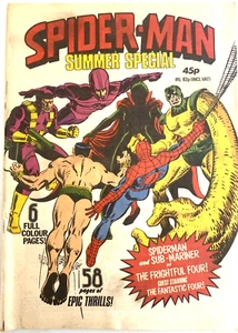 SPIDER-MAN SUMMER SPECIAL. VINTAGE 1981 MARVEL MAGAZINE. 58 PAGES. - Picture 1 of 7