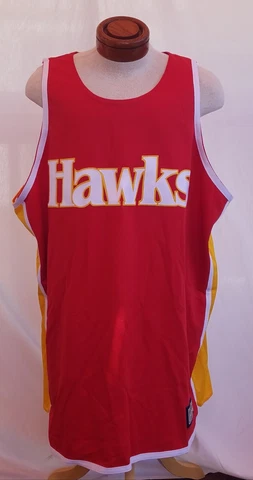 Atlanta Hawks Majestic NBA Hardwood Classics Throwback Jersey 3XL NWT Cover