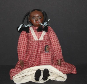 Rare Sue Johnson Doll Black Southern Americana Signed and numbered by Sue - Picture 1 of 24