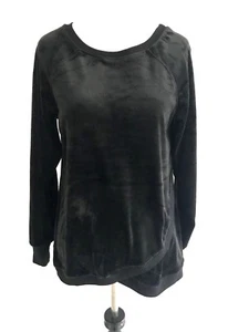 Cable & Gauge Damen Pullover Pulli Gr. XS Schwarz Langarm Velour Rundhals - Bild 1 von 10