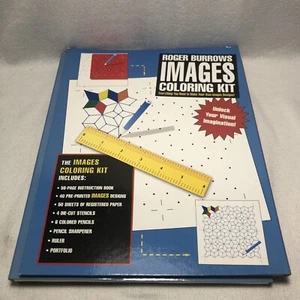 ROGERR BURROWS IMAGINES COLORING KIT New Open Box (NOB) - Picture 1 of 6