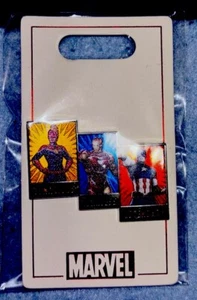 2021 Disney Parks Marvel The Avengers Tenacious Fearless Legendary Disney Pin - Picture 1 of 1