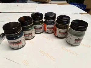 TESTORS MODEL MASTER DUCK BLUE JET EXHAUST VIOLET GREEN RLM ACRYLIC PAINT 1/2 oz - Picture 1 of 2