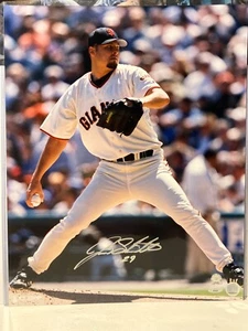 Jason Schmidt Signed San Francisco Giants 16x20 Photo Tristar - Picture 1 of 4