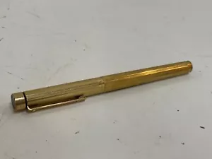 Vintage Sheaffer Gold Electroplated Fountain Pen With 14k Gold Nib - Picture 1 of 10