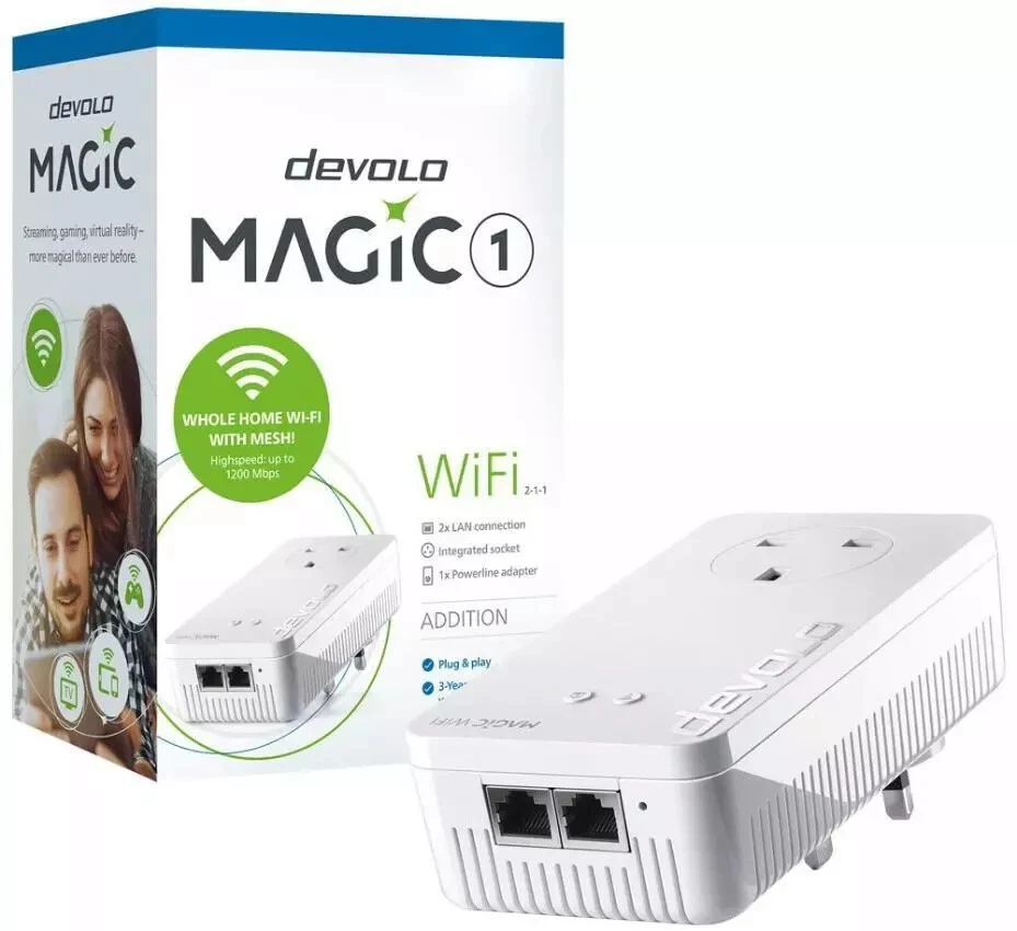 Magic 1 Mesh WiFi Powerline Single Adaptor DEVOLO RT48552 8353 - Image 1 of 1