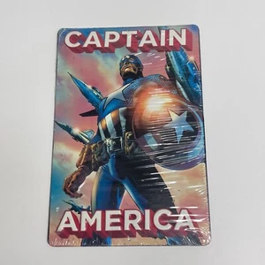 Marvel Captain America Civil War Open Road Brands Tin Wall Sign 8.67×13″ – New - Picture 1 of 2