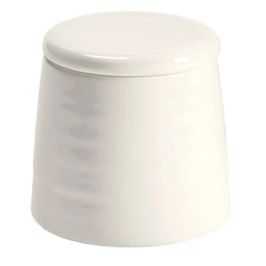 Butlers Hush 9.5x8.5cm Dresser/Bathroom Sink Ceramic Canister/Storage White - Picture 1 of 2