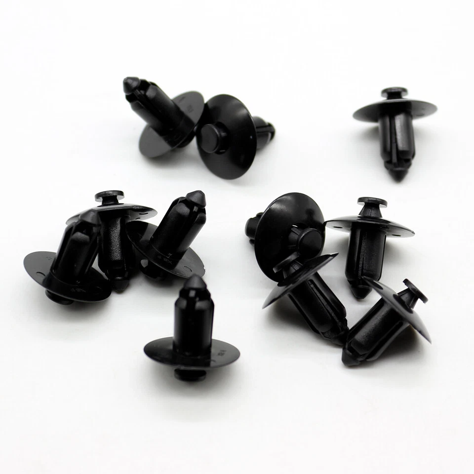 Clips de capucha retenedores tipo empuje guardabarros 10 un. para Suzuki GSXR 09409-07333-000 Foto 1 de 2