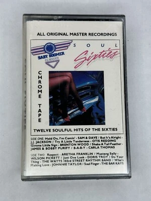 Soul Sixties - Twelve Soulful Hits of The Sixties - Cassette Tape- All Origional - Image 1 of 4