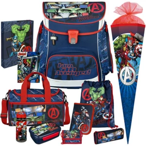 SCOOLI CampusFitPro AVENGERS  Schulranzen-Set 11tlg.mit Tüte - Schreibset Gratis - Bild 1 von 14