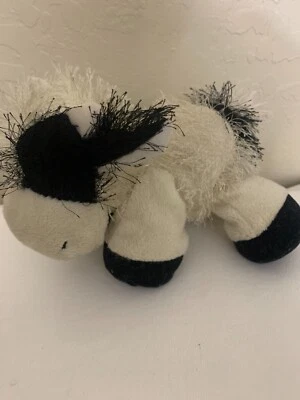 Ganz Webkinz HM003 Black & White Cow  Plush Stuffed Toy No Code Retired - Image 1 of 4