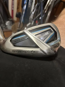 Nice TaylorMade Sim Max 7 Iron Red Ventus 6a Senior +.5” 1 Up/2 Fl DEMO/Fitting - Picture 1 of 12