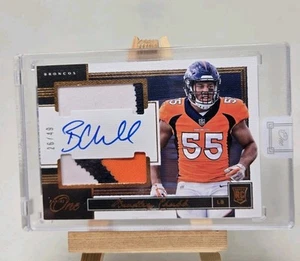 Bradley Chubb Auto /49 Bronze 2018 Panini One - Rookie Dual Patch Autographs - Picture 1 of 3