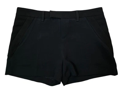 Pantalones Cortos IRO NUEVOS CON ETIQUETAS Negros Bolsillo Frontal Plano Sólido 10/42 Foto 1 de 4