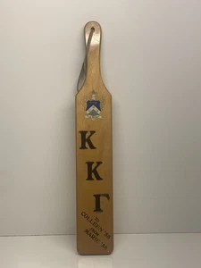 Vintage Wooden Fraternity Paddle 1958 Beta Kappa Chapter University IDAHO - Picture 1 of 11