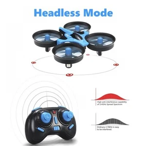 Foldable RC Mini Drone WiFi Drone LED RC Quadcopter Toy for Kids Gift Mini Drone - Picture 1 of 11