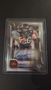 2025 Bowman Chrome U Carson Hansen White Refractor Auto #3/15 SSP Iowa St. - Bild 1 von 4