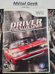Driver Parallel Lines Wii CIB EN Probado ¡Envío Gratis en Canadá!! - Imagen 1 de 6