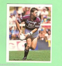 1993 SELECT RUGBY LEAGUE  STICKER  #140 MATT DUNFORD, MANLY SEA EAGLES