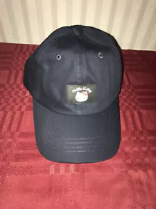 Sanrio Hello Kitty Adjustable Baseball Hat Cap Navy Blue New - Picture 1 of 7